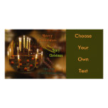 Candles #2 custom photo card