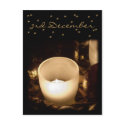 Candles • Advent Calendar Postcard by SabineStGreetings Candles • Advent Calendar Postcard