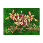 Candles at Christmas Post Cards