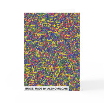 candles greeting card