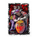 "Candombón Rojo" posters