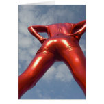 Candy Apple Red Zentai Man 2 Card