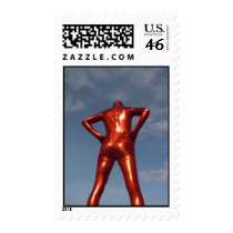 Candy Apple Red Zentai Man 4 Postage