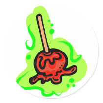 Candy Apple stickers by Edibility Candy Apple stickers