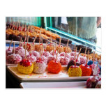 Candy Apples - Coney Island, NYC Post Card
