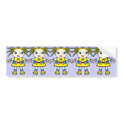 candy baby bumper sticker by VioDeSign