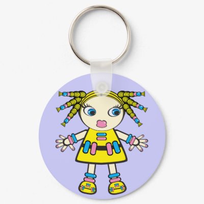 candy baby keychain by VioDeSign