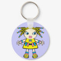 candy baby keychains by VioDeSign candy baby keychains