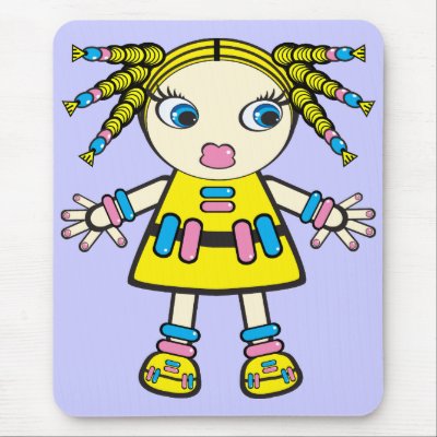 candy baby mousepad by VioDeSign