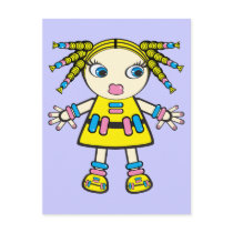 candy baby postcards