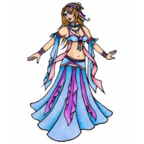 Candy belly dancer t-shirts