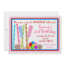 Candy Birthday Invitations