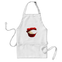 cupcake, cone, dessert, treat, sweet, cake, pastry, bake, bakery, cherry, desserts, sweets, zabaglione, Hallmark Cards, peanut bar, animated television series, popcorn ball, Kideo TV, sabayon, carob bar, henry sweet, choice morsel, syllabub, victuals, pate feuillete, ovenbake, puff paste, pastry dough, marchpane, all-day sucker, shirr, bakehouse, blancmange, titbit, compote, nougat bar, jelly egg, sillabub, horehound, afters, Apron with custom graphic design