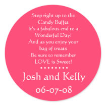 Candy Buffet sticker