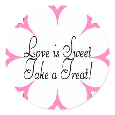 Candy Buffet Sticker