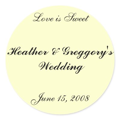 Candy Buffet Sticker