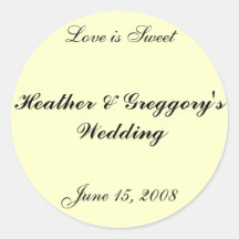 Candy Buffet Sticker