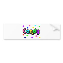 Candy-bumper sticker