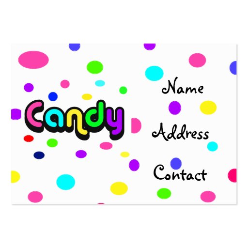 Candy-business card