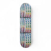 "Candy Buttons" skateboards