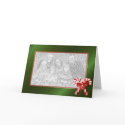 Candy Candle Christmas Template cards