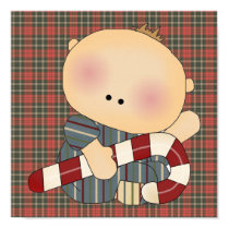 candy cane baby boy 1 posters