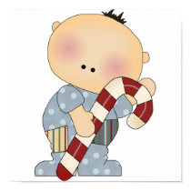 candy cane baby boy 2 posters