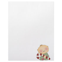 candy cane baby boy 4 letterhead
