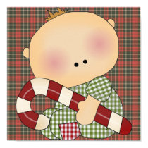 candy cane baby boy 4 posters