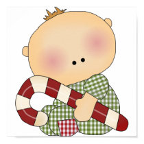 candy cane baby boy 4 posters