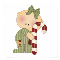 candy cane baby girl 1 posters