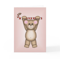 Candy Cane Bear cards