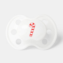 Candy Cane Binkii, Christmas Pacifiers