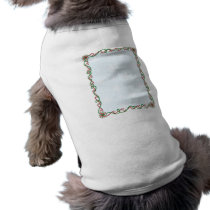 Candy Cane Border pet clothing by mariabellimages Candy Cane Border pet clothing
