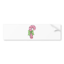 Candy Cane bumper stickers