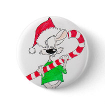 Candy Cane buttons by KLAATUWI Candy Cane buttons