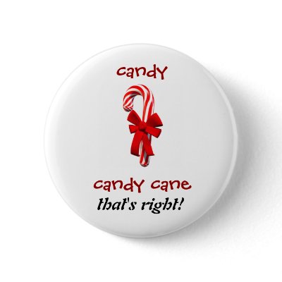 Candy Cane Button by justuskids