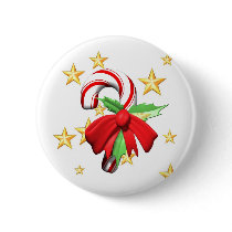 Candy Cane Button by forbes1954 Candy Cane Button