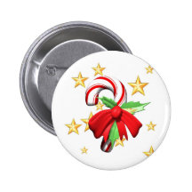 Candy Cane Button
