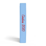 Candy Cane, Christmas Lights &amp; Holly design Binder