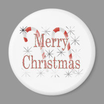 Candy Cane Christmas magnets by sharpcreations Candy Cane Christmas magnets