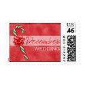 Candy Cane • December Wedding postage by EverAfter Candy Cane • December Wedding postage