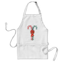 Candy Cane Duo aprons by floatinglemons Candy Cane Duo aprons
