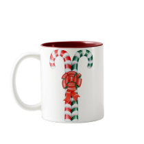 Candy Cane Duo Mugs