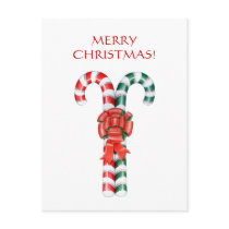 Candy Cane Duo Post Cards