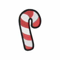 Candy Cane embroidered shirts