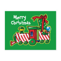 Candy Cane Express Custom Postcard