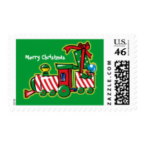 Candy Cane Express Custom Stamp