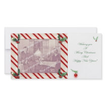 Candy Cane Frame Christmas Photocard by Firecrackinmama Candy Cane Frame Christmas Photocard