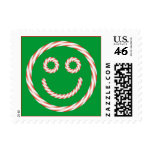 Candy Cane Happy Face Stamp Candy Cane Happy Face Stamp